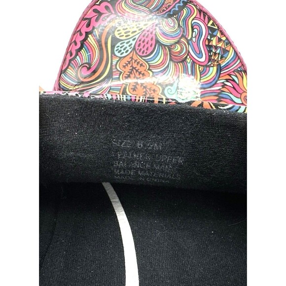 Klogs Ashbury Zen Tangle Slip On Clogs Pink/ Black Size 6.5M - Picture 9 of 9